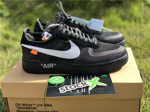 Nike Air Force OW Super League version_ company level_ black warrior_ 36 --- 46-a88170e2